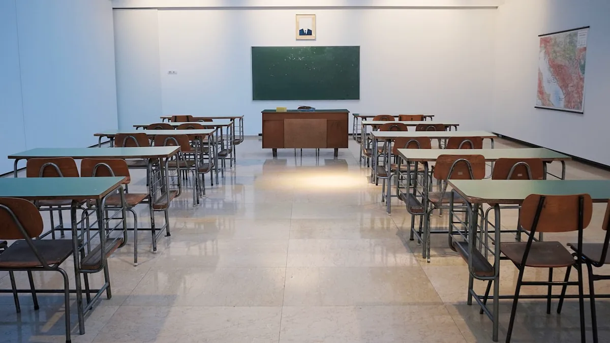 Illustrative photo of a classroom — the kind of school setting we design systems for